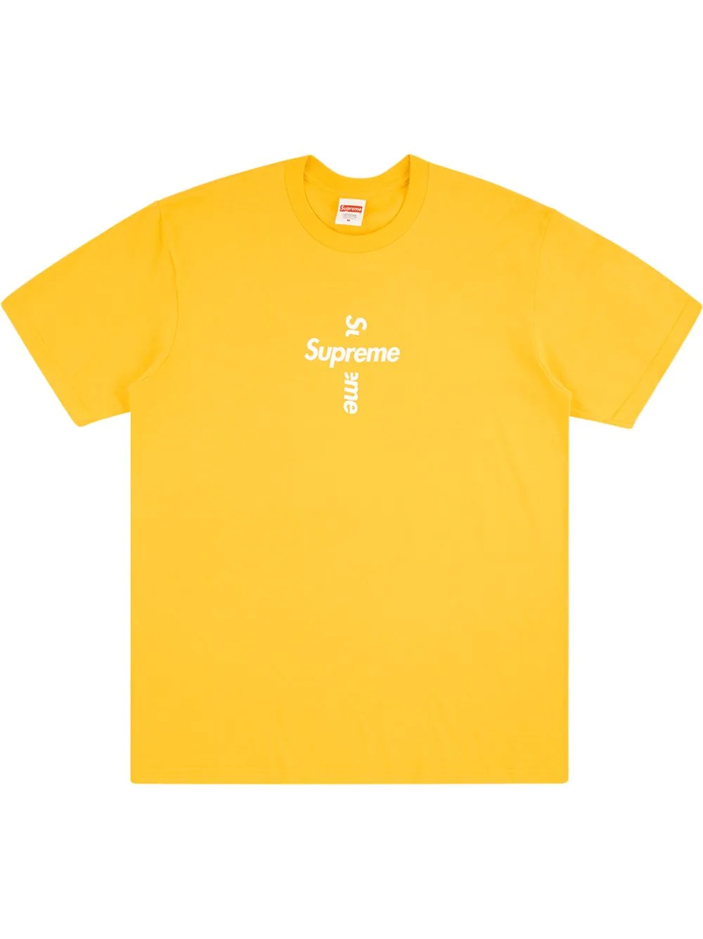 cross box logo T-shirt - 1