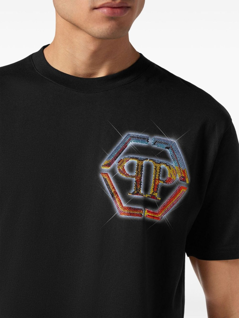 logo-print cotton T-shirt 5