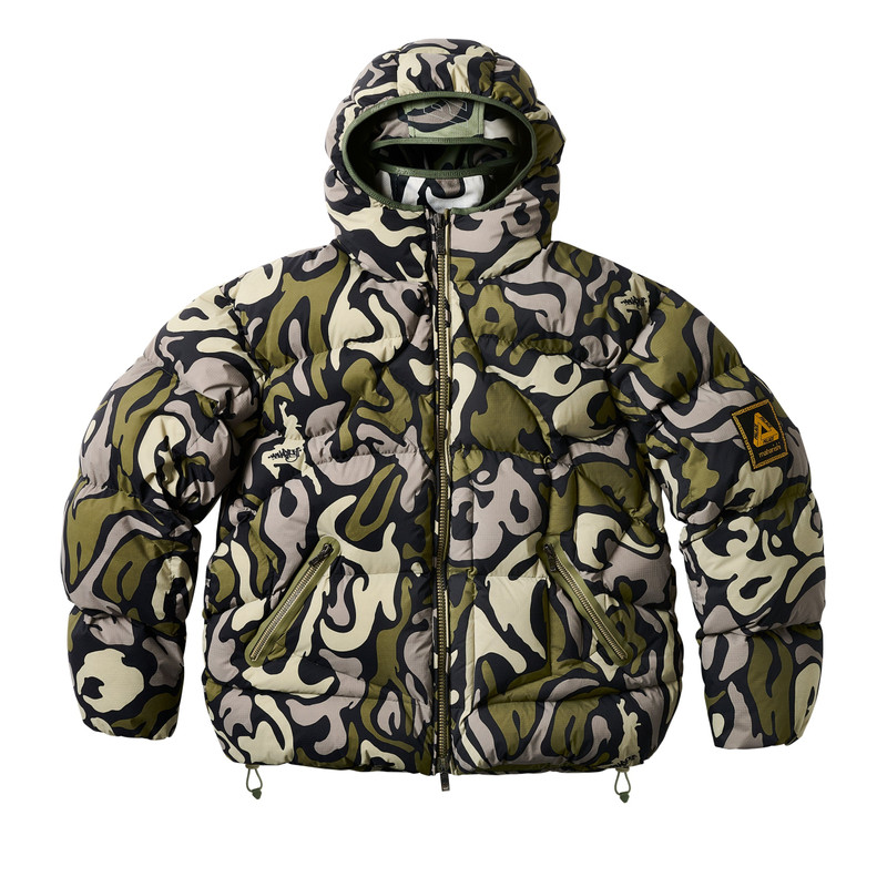 PALACE MAHARISHI TEMPLE PUFFA JACKET DPM KOR OM - 1