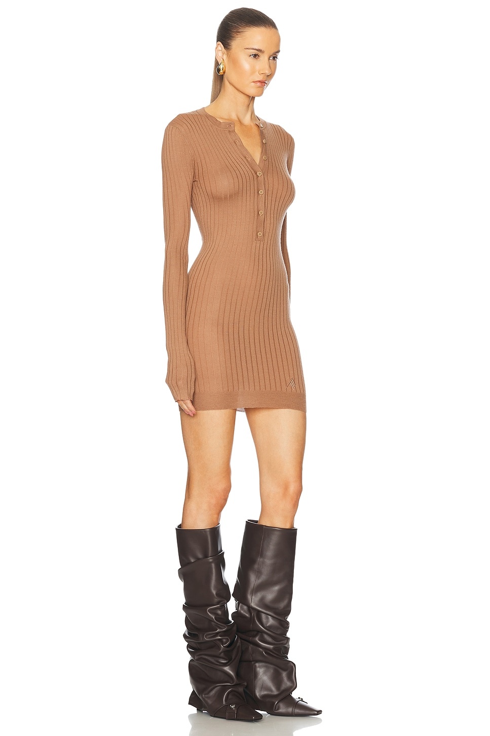Long Sleeve Mini Dress - 2