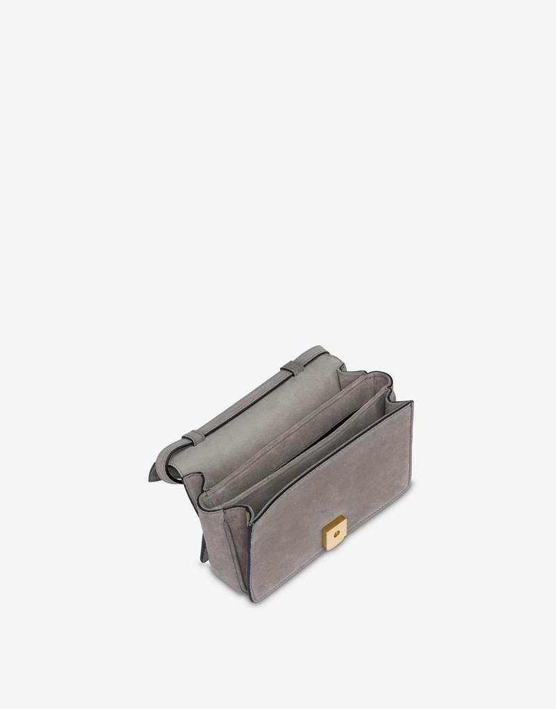 SMALL BAG IN SPLIT LEATHER PEACE & SOFT 3