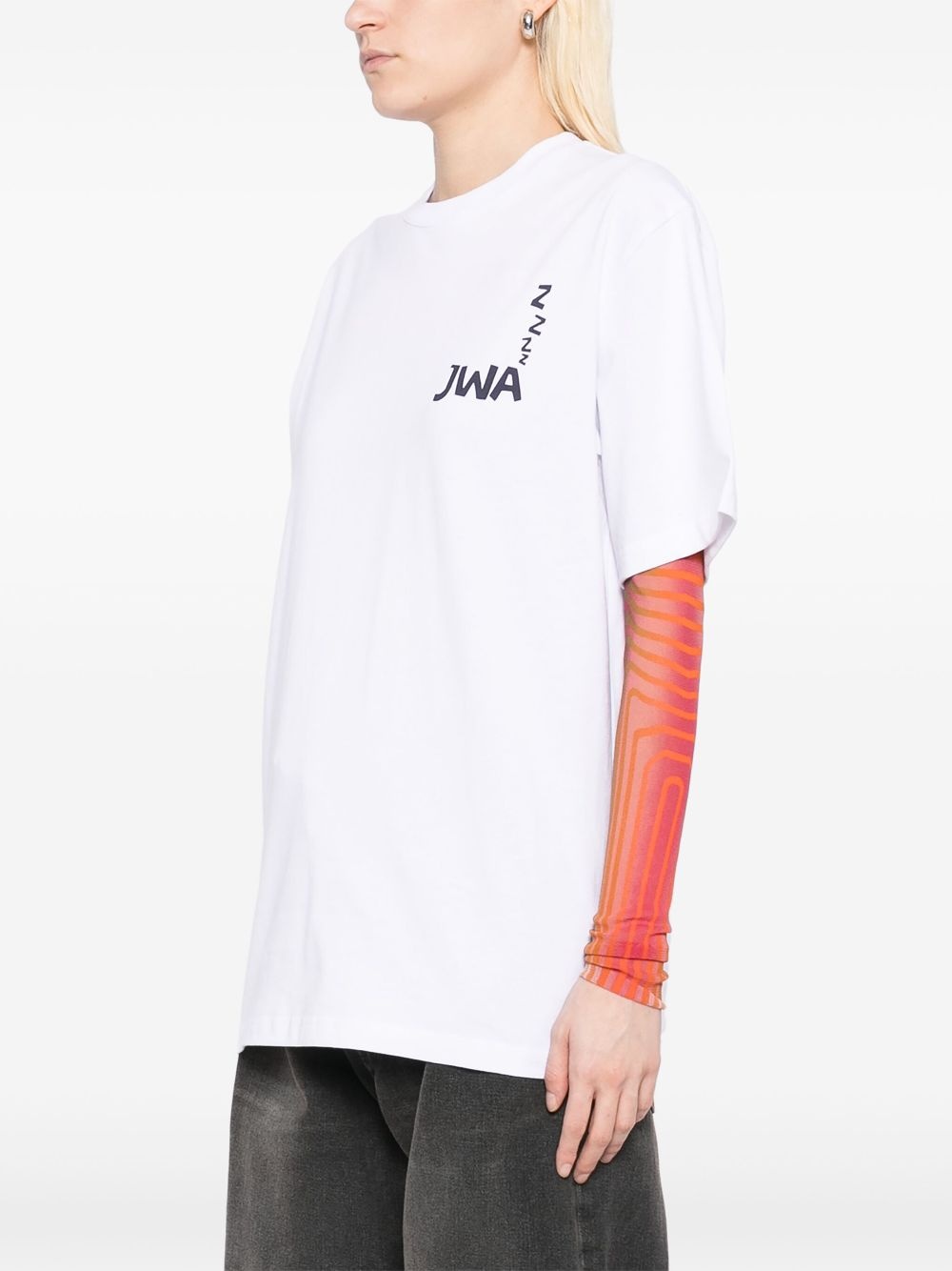JWA back print T-shirt - 4