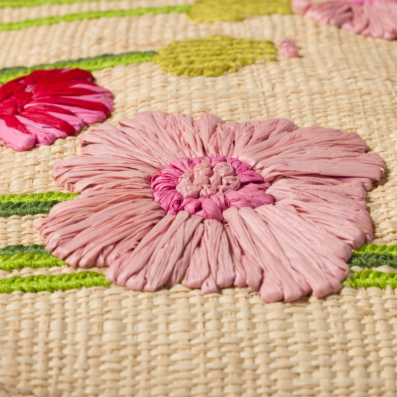 Ivy raffia handbag 5