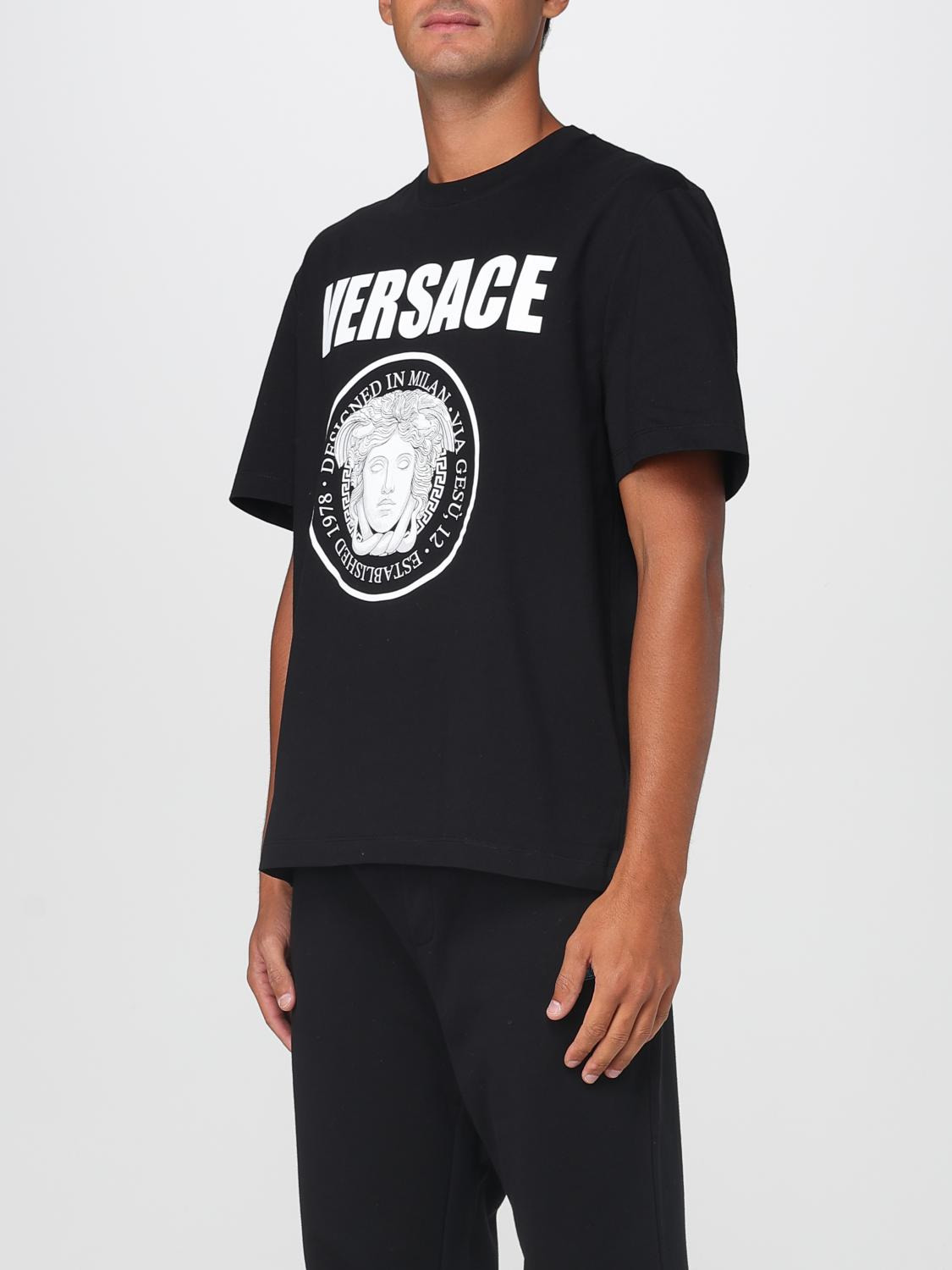 T-shirt men Versace - 4