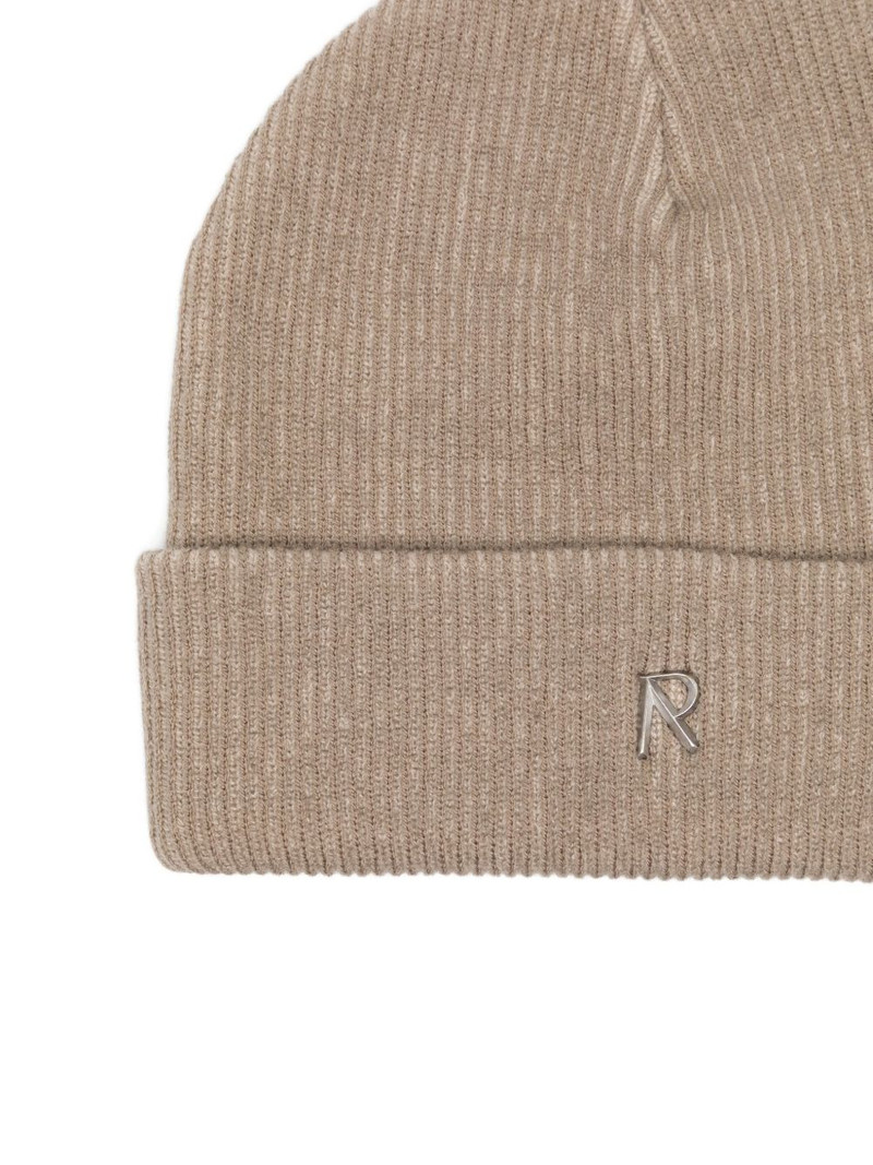 logo-plaque beanie 3