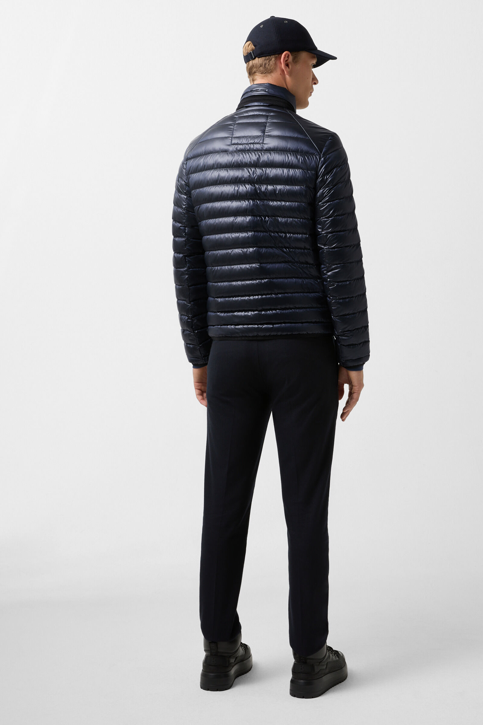 Liman quilted jacket in Navy blue - 3