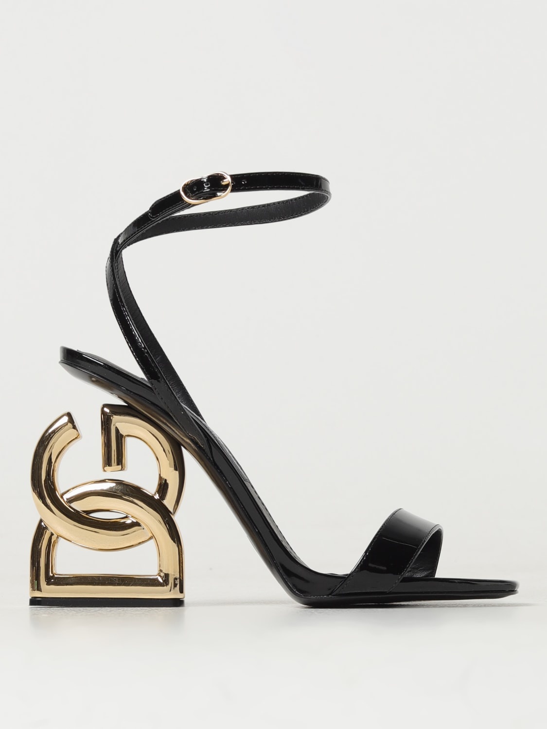 Dolce & Gabbana Keira patent leather sandals - 1