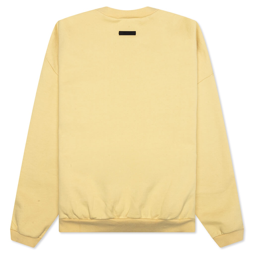 HEAVY FLEECE CREWNECK - AMBER - 2
