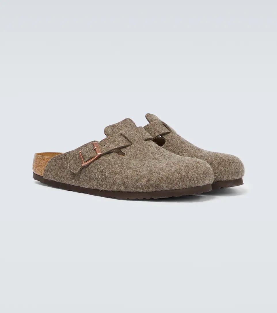 Brown Boston Clogs - 6
