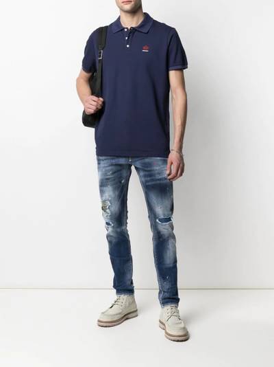 DSQUARED2 distressed paint splatter jeans outlook