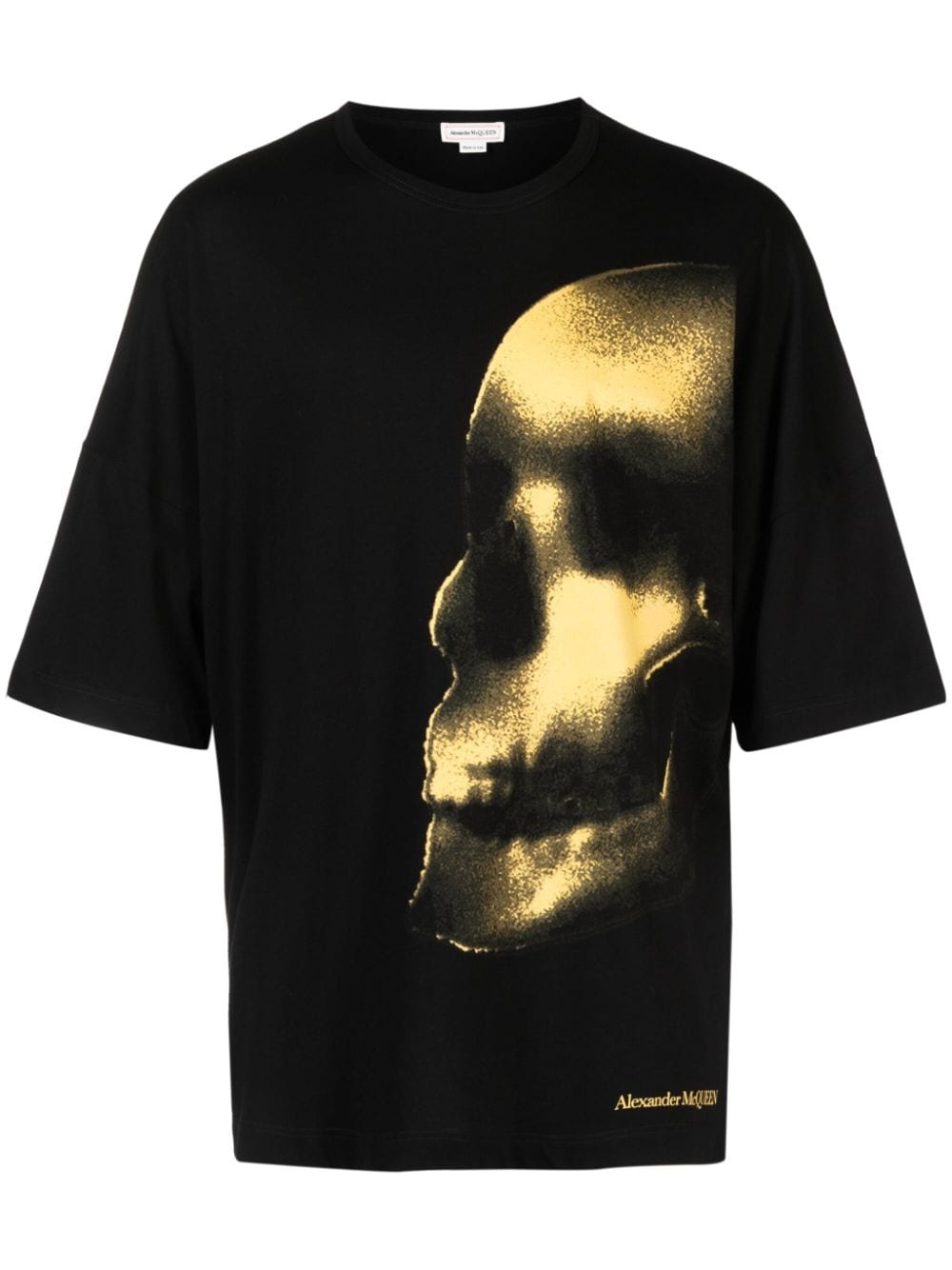 Skull-print cotton T-shirt - 1