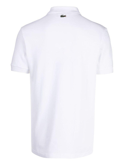 LACOSTE logo-print short-sleeve polo shirt outlook