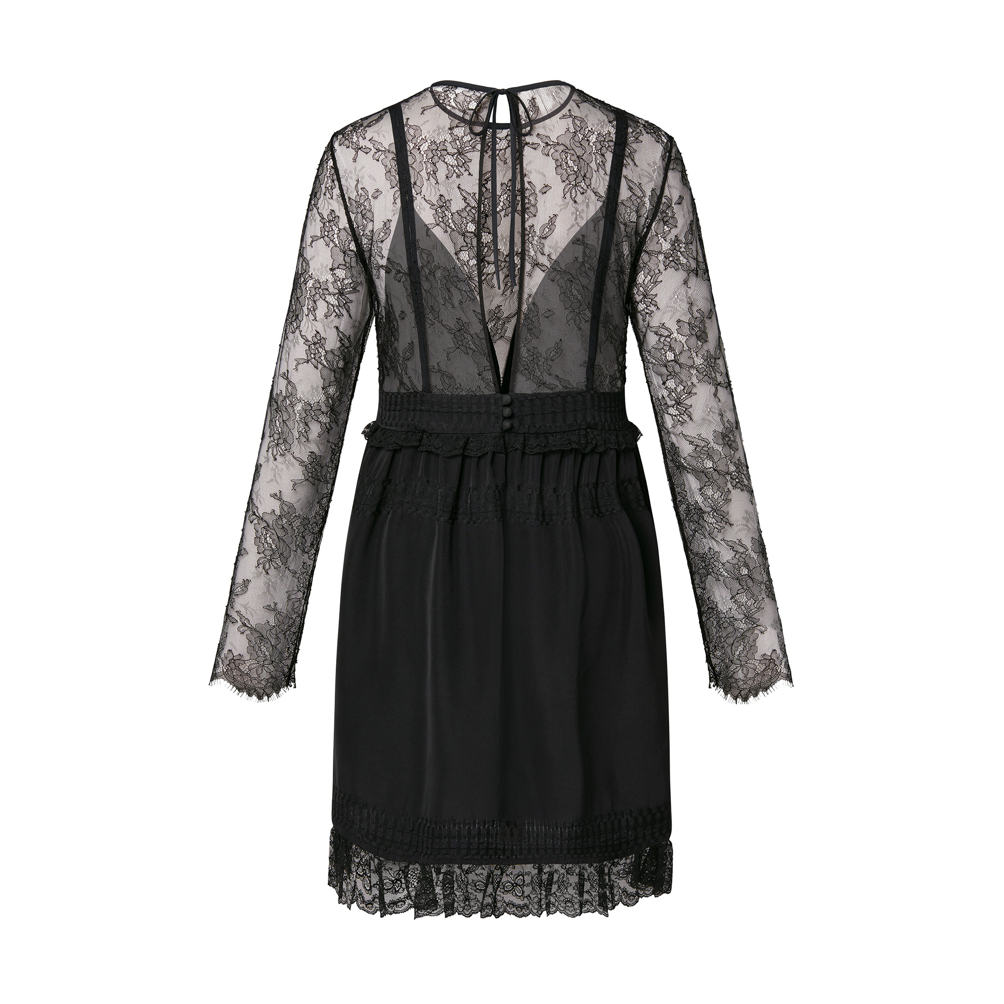 Layered Lace Dress - 3