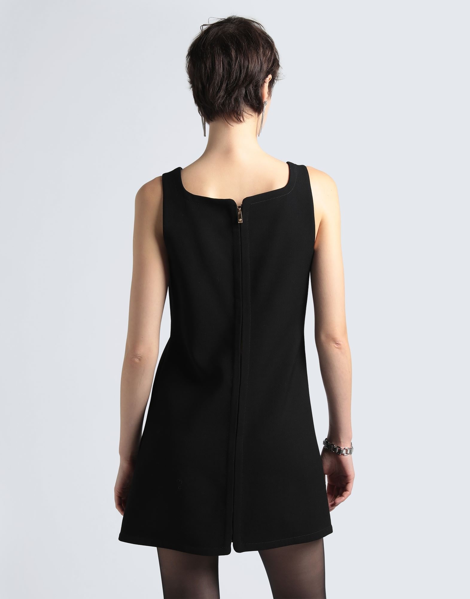 Black Women's Short Dress - 3