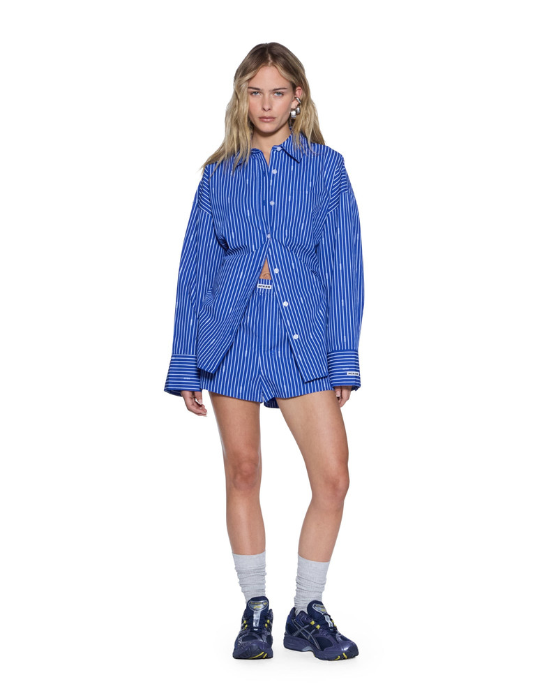 Ksubi ASTRA SHIRT COBALT STRIPE outlook