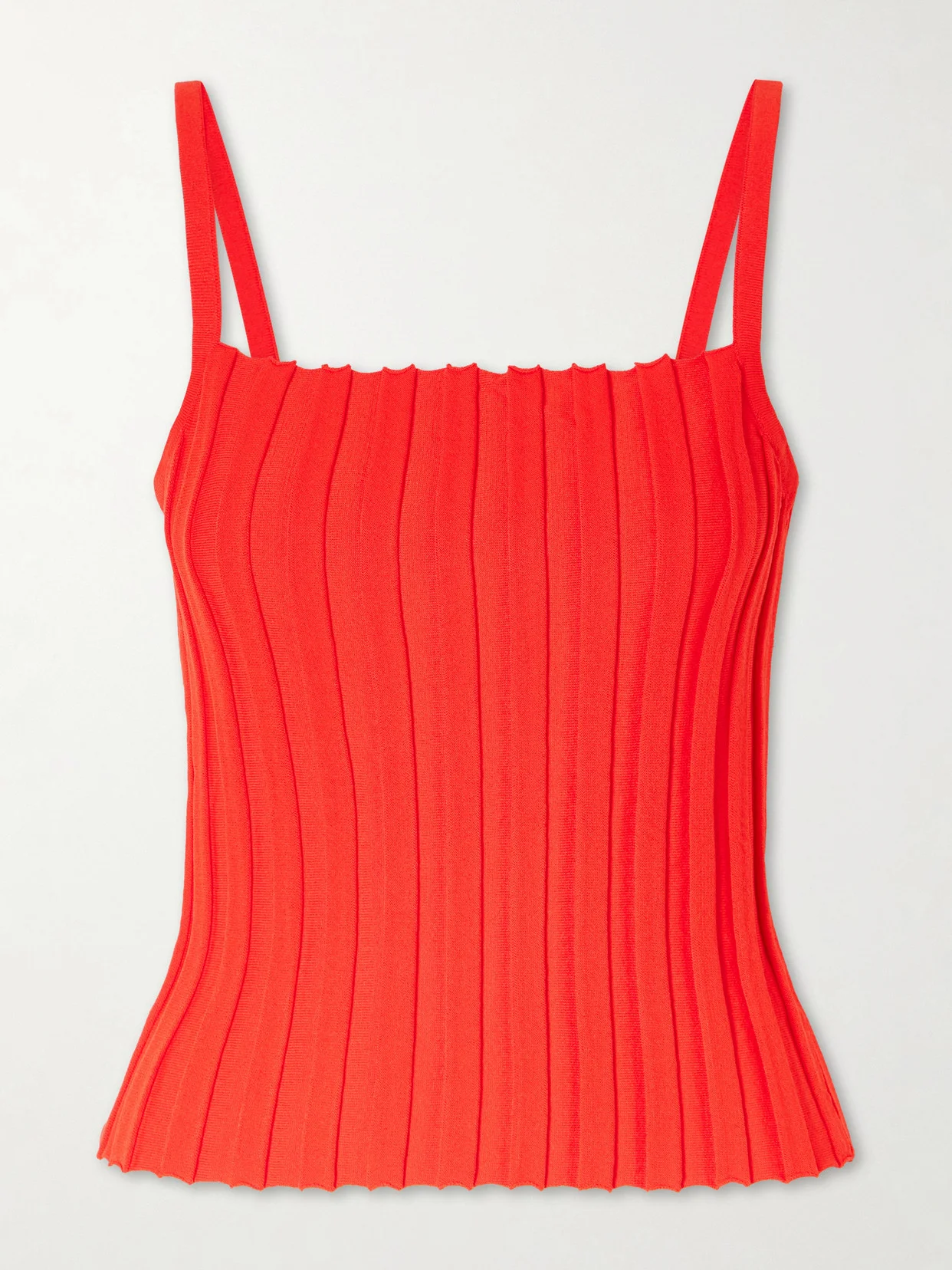 Skye Ribbed Jersey Tank - 1