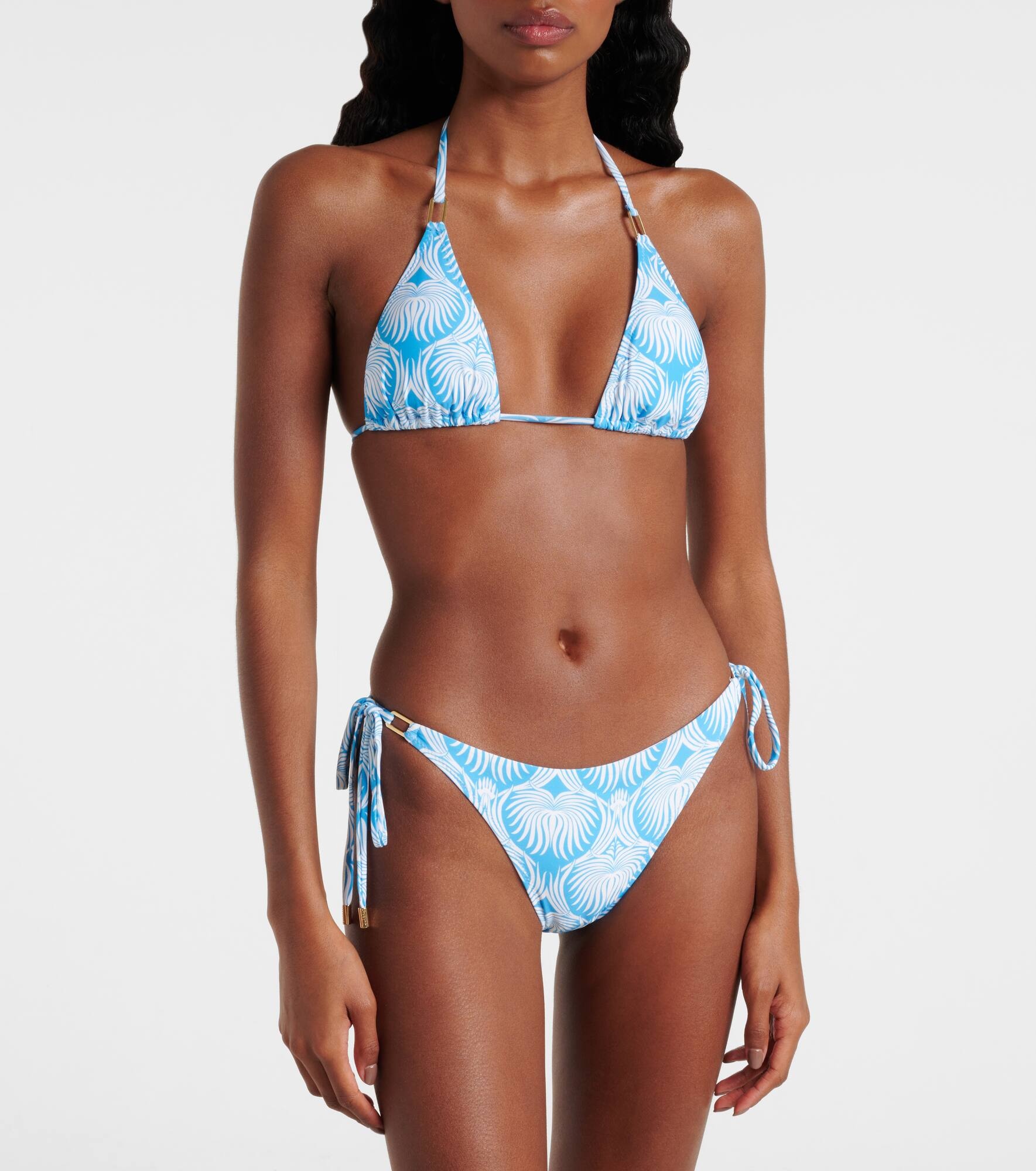 Cancun printed bikini top - 2