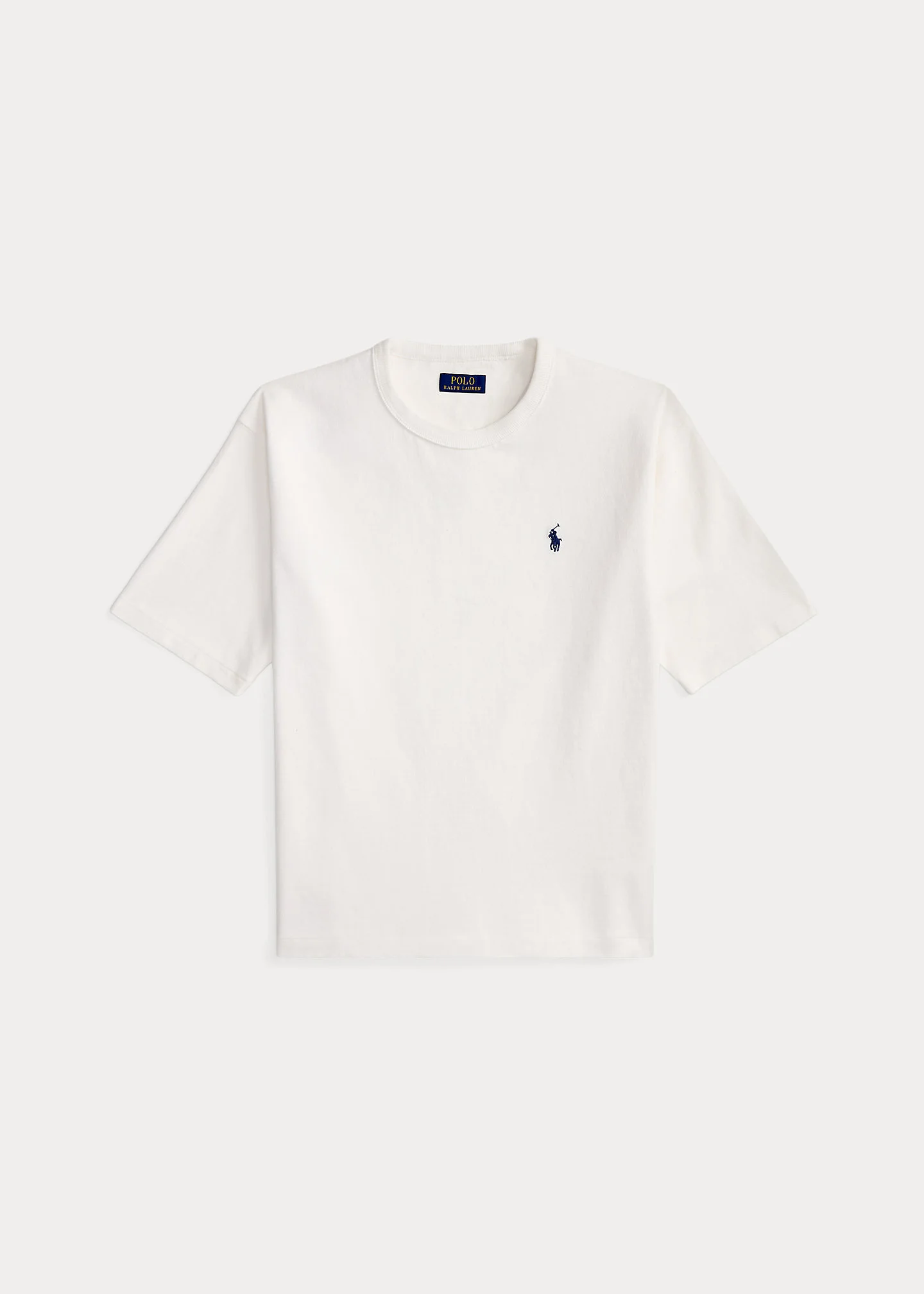 Relaxed Fit Jersey Crewneck T-Shirt - 1