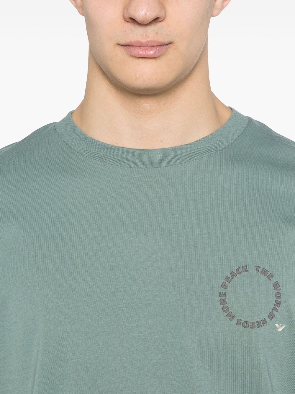 logo-print T-shirt - 4