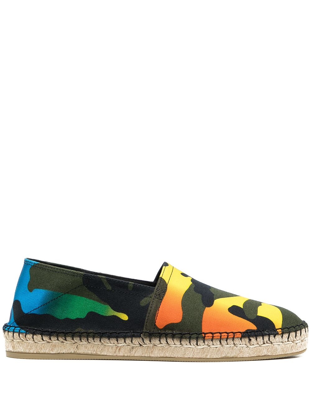 camouflage-print espadrilles - 1