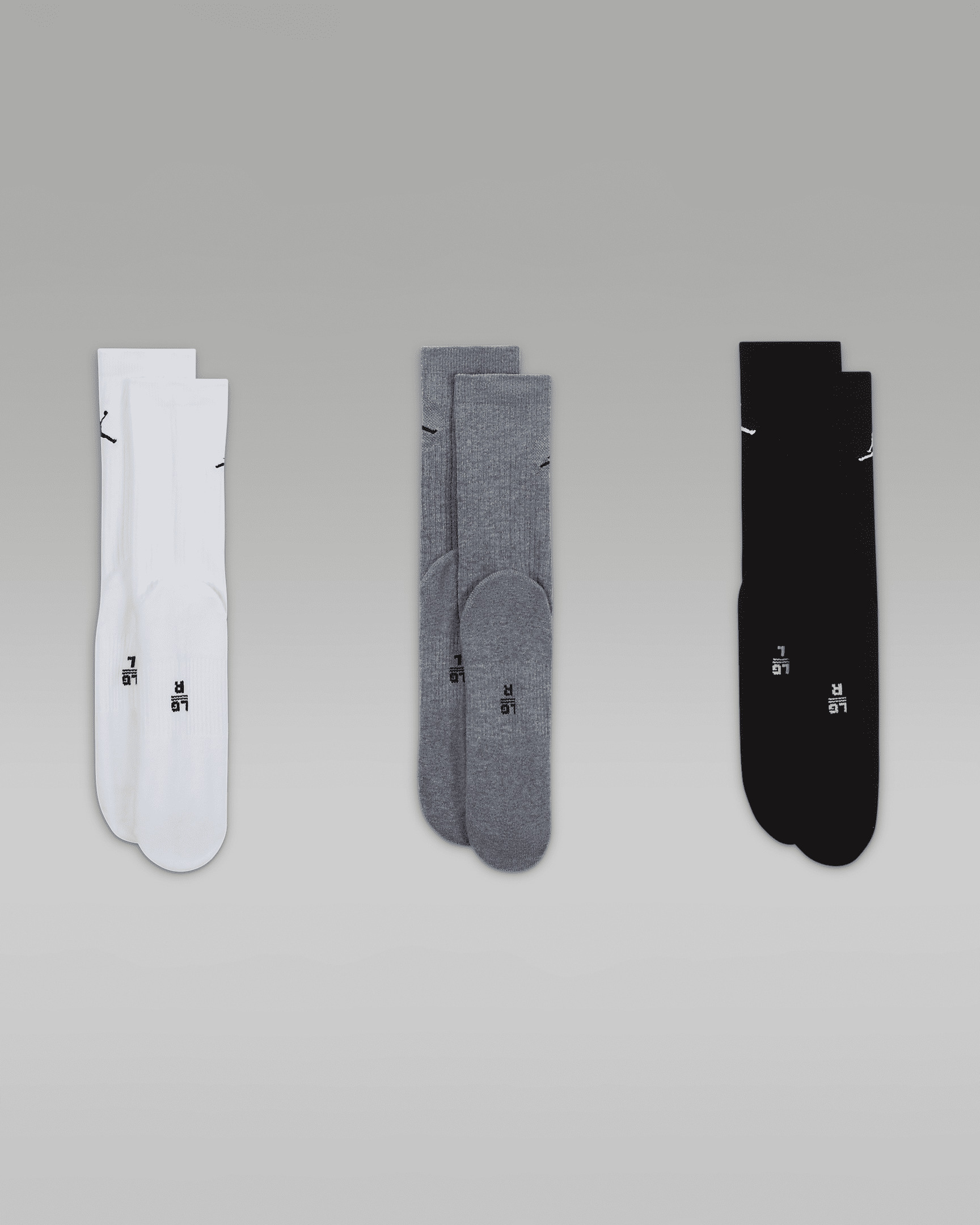 Jordan Everyday Crew Socks (3 pairs) - 3