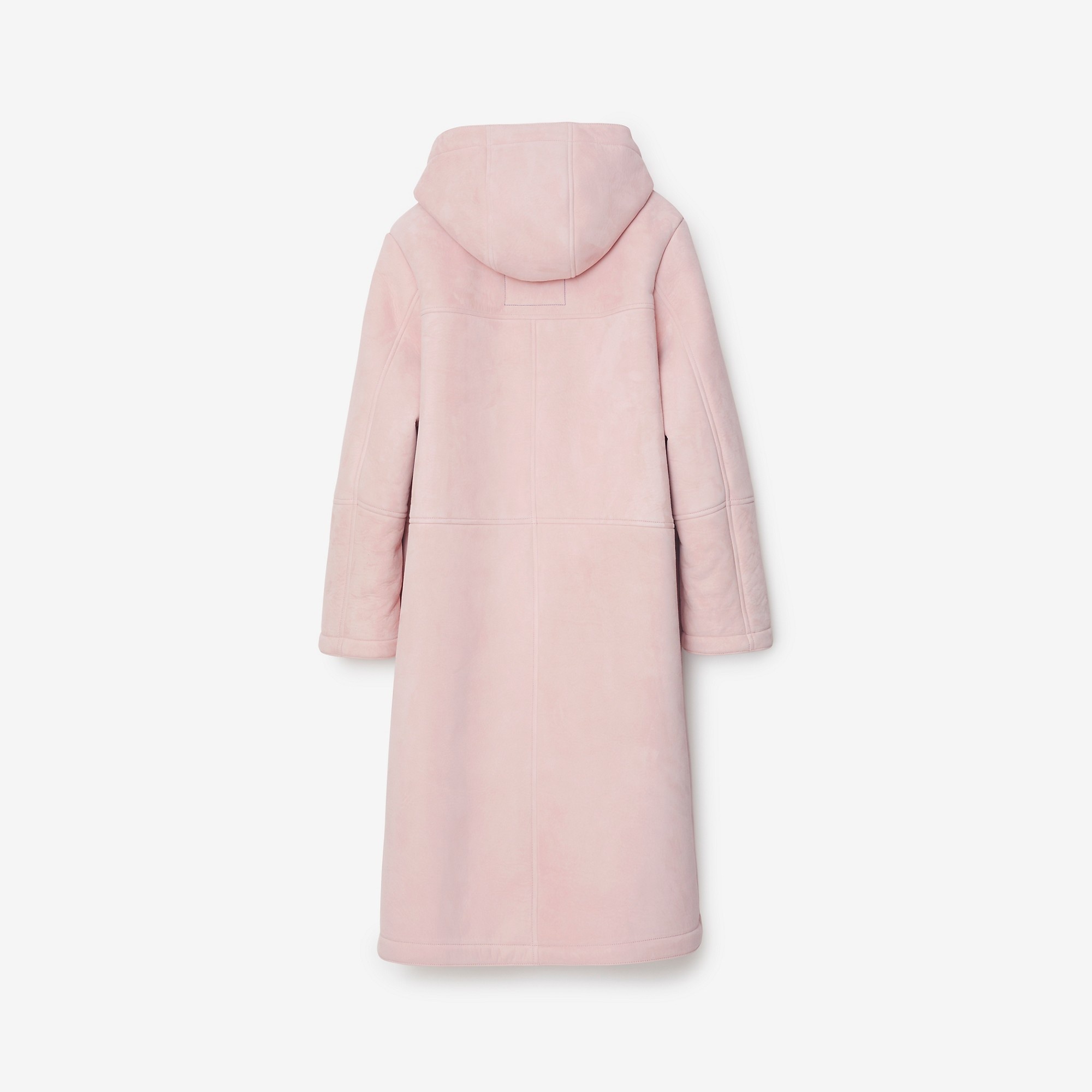 Suede and Shearling Coat - 5