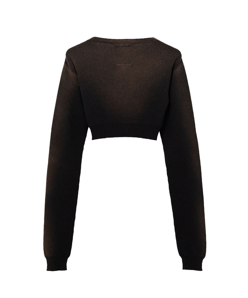 Sun Faded Like Cropped Knit Sweater 23