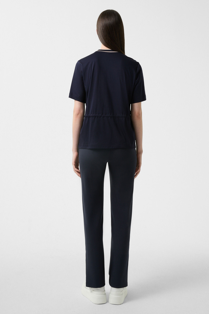 Melina shirt in Navy blue 3