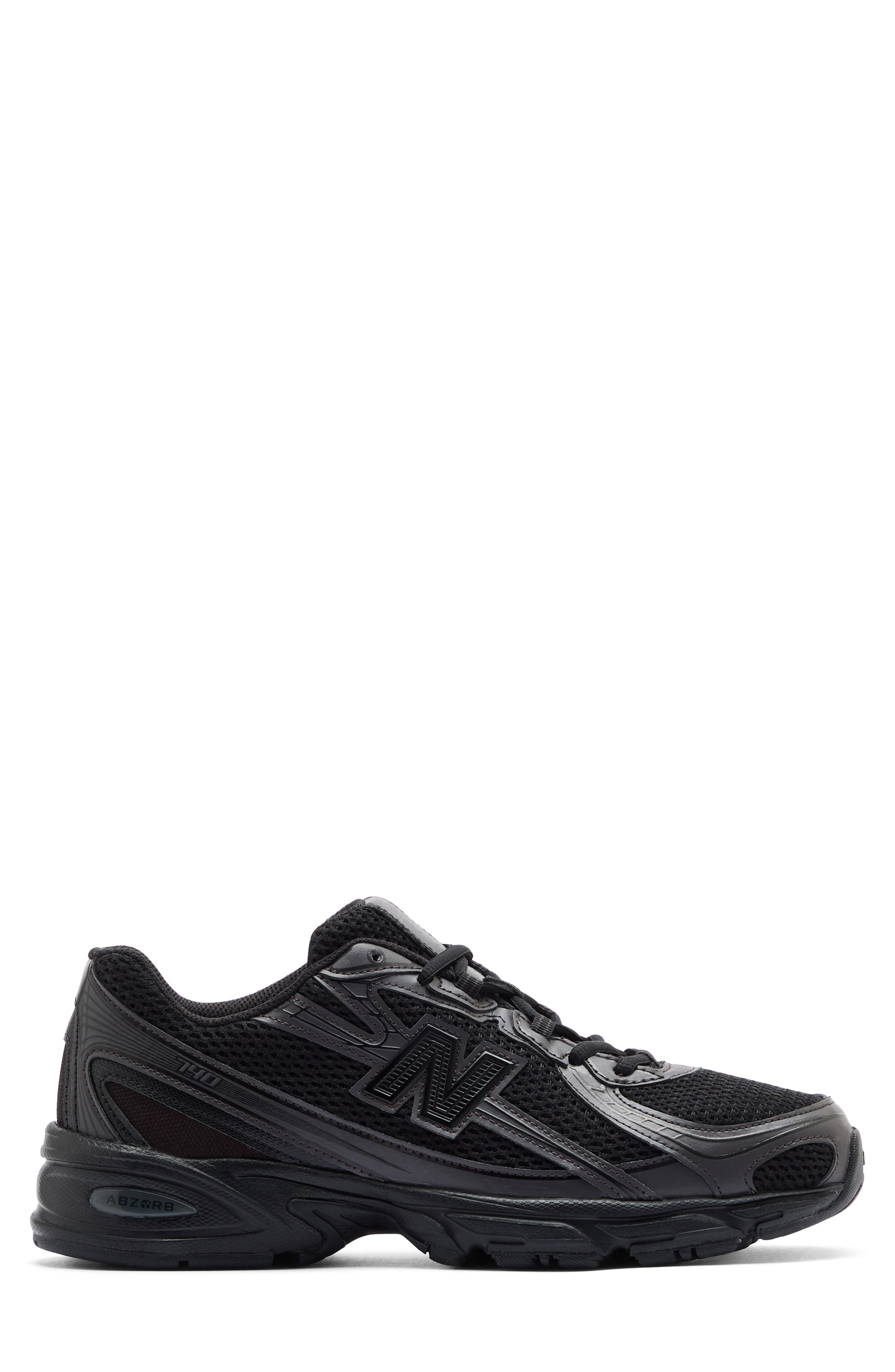 New Balance Gender Inclusive 740 Sneaker in Black /Black Cement at Nordstrom - 2