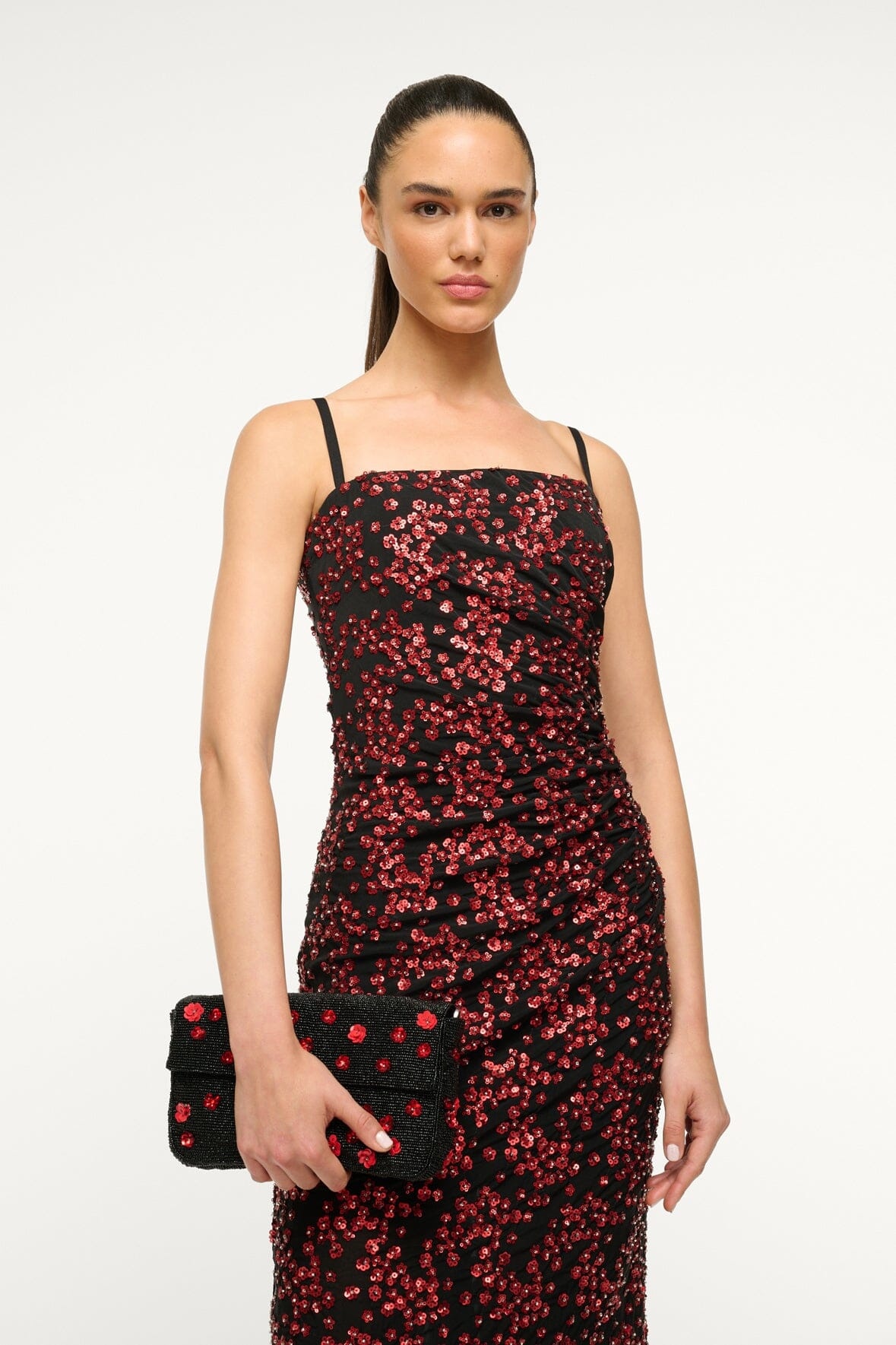 STAUD TIMMY SHOULDER BAG POPPY - 6