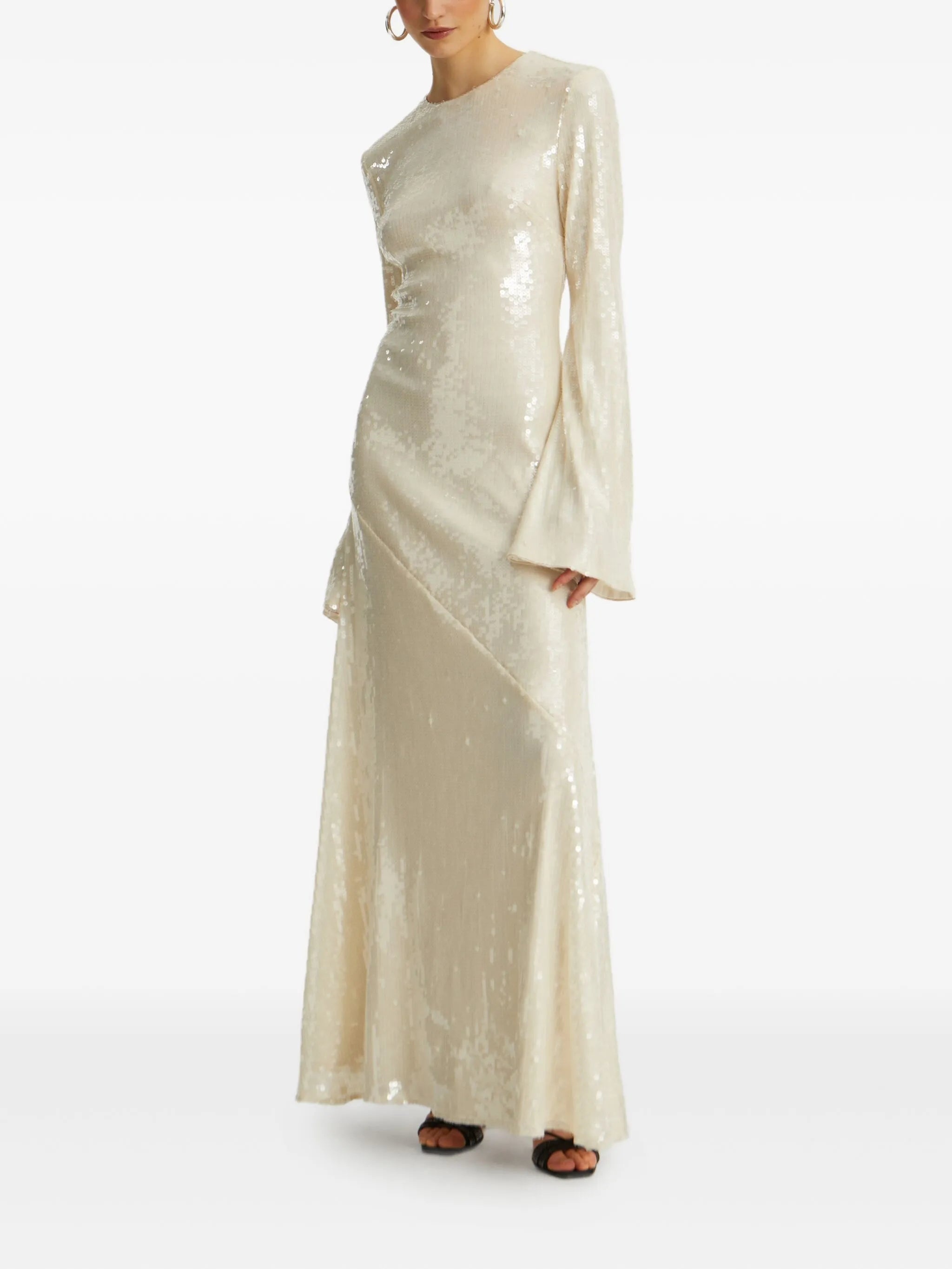 Rotate Sequin-embellished Maxi Dress - 4