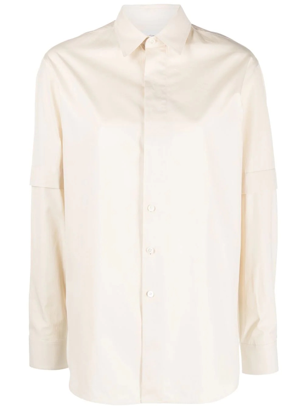 long-sleeve cotton shirt - 1