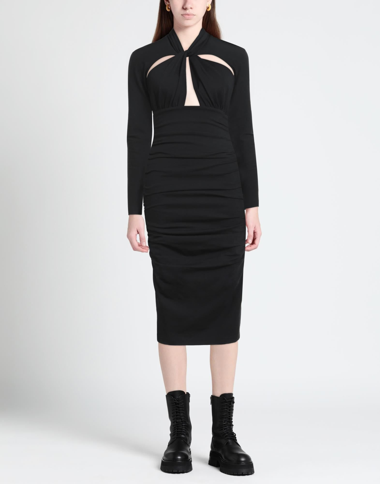Black Women's Midi Dress - 3