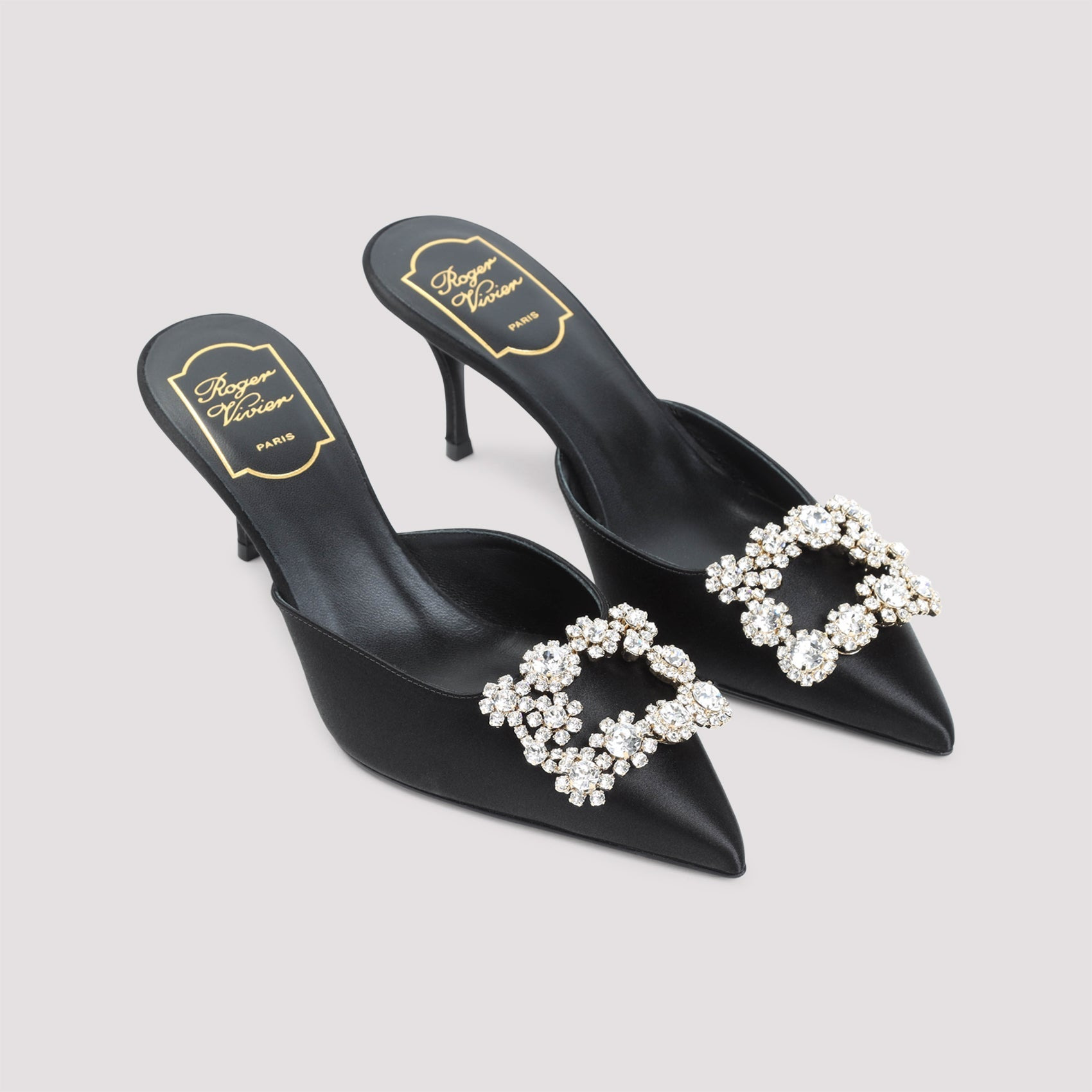 Roger Vivier Women Roger Vivier Flower Strass 65 Mules - 3