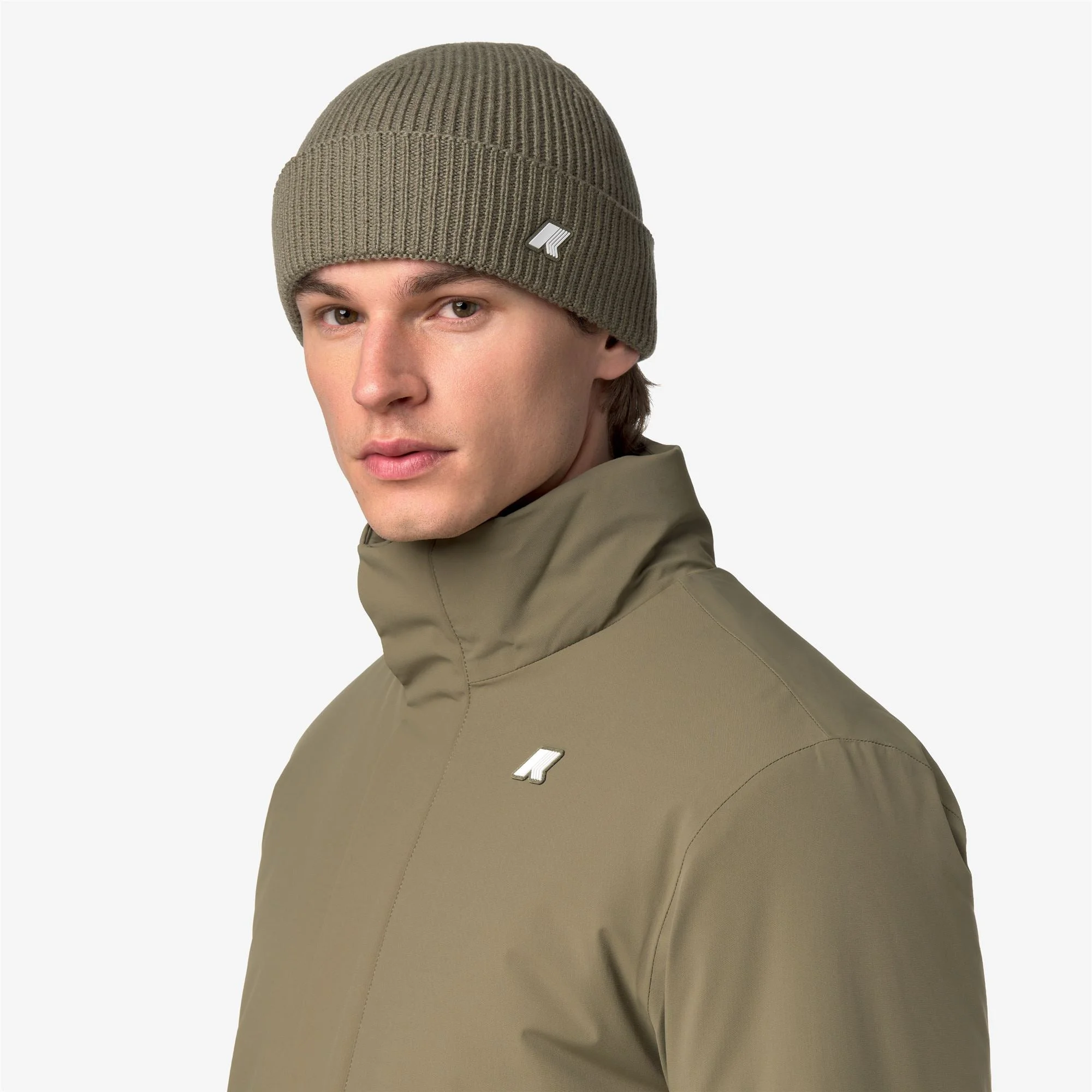 Brice Cardigan Stitch Wool Hat - 1