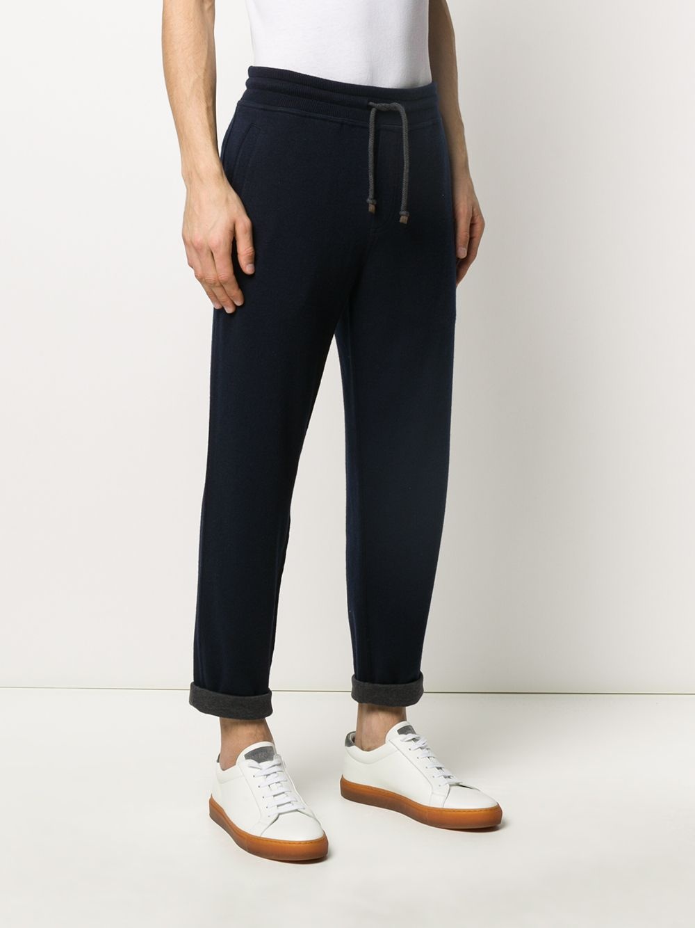 jersey knit track pants - 3