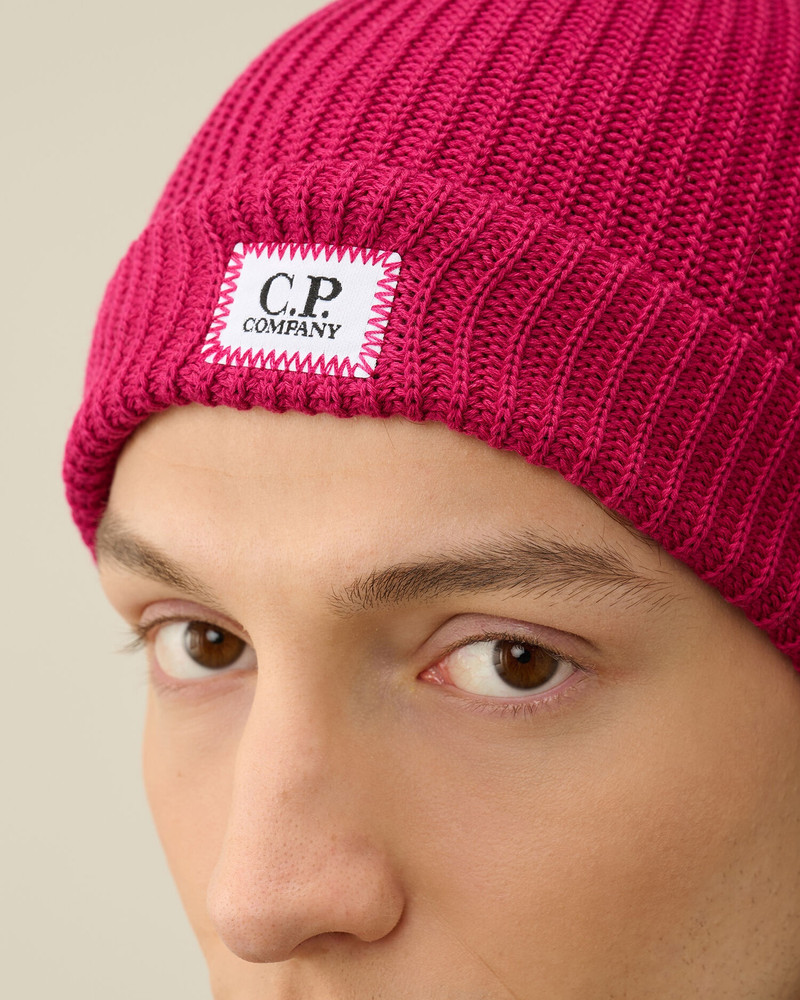 Cotton Logo Beanie 4