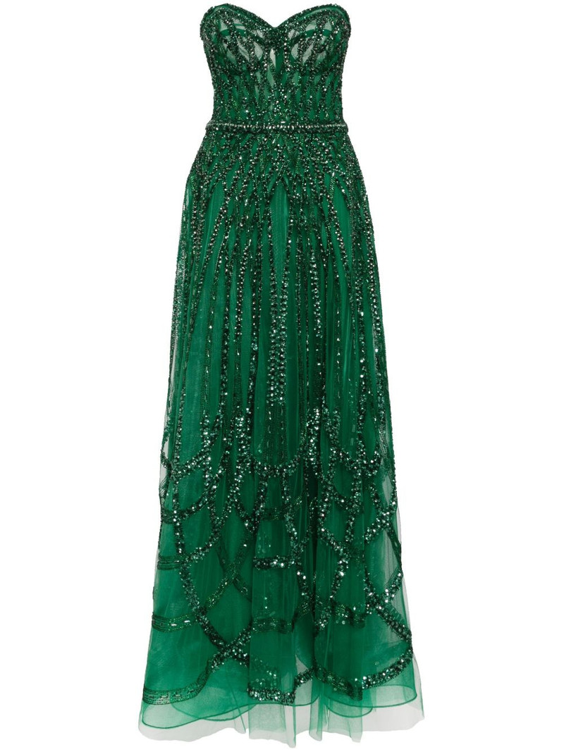 bead-embroidered corset gown 1