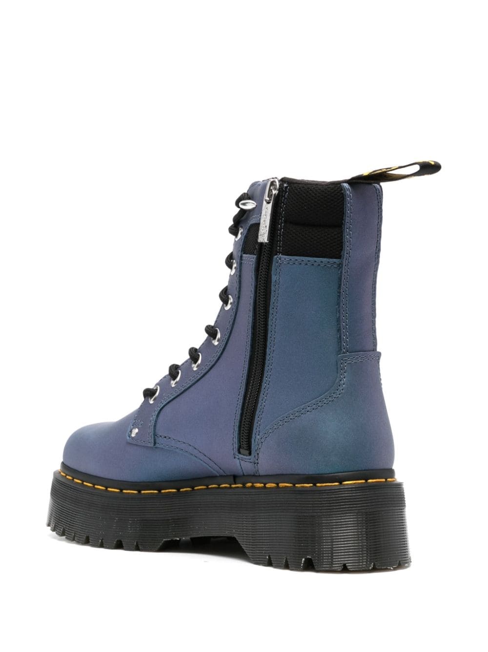 Jadon II platform leather boots - 3