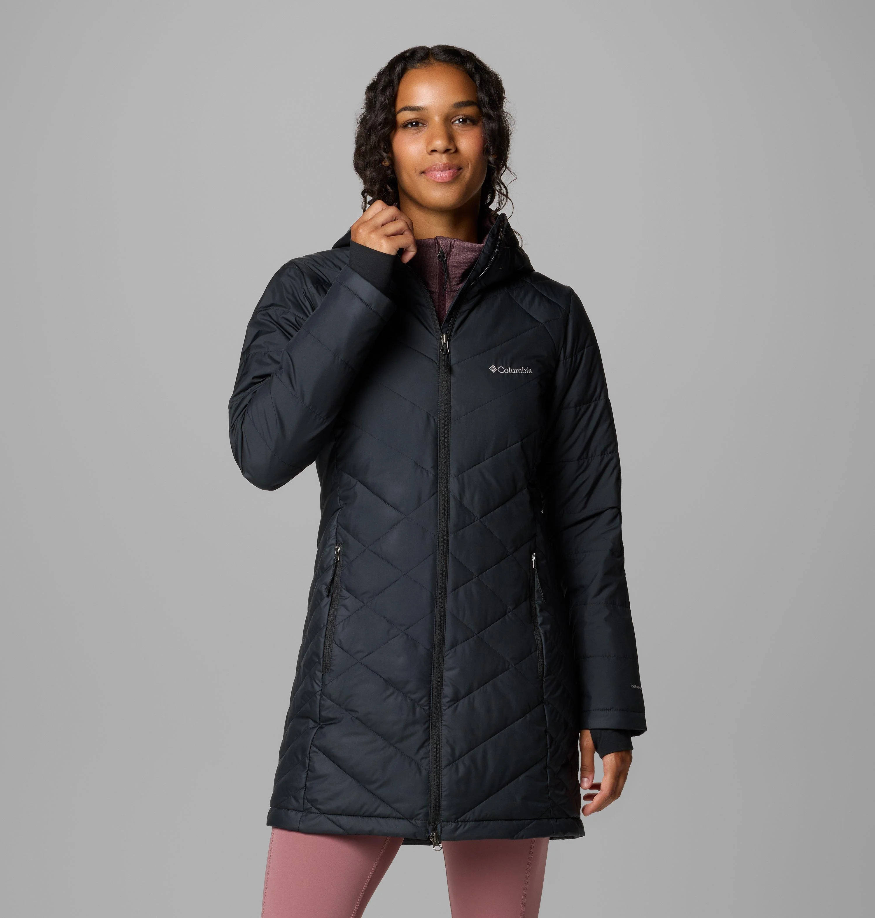Women's Heavenly Long Hooded Jacket - 1
