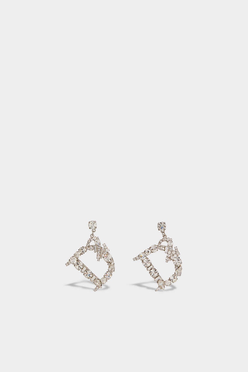 D2 CRYSTAL STATEMENT EARRINGS - 2