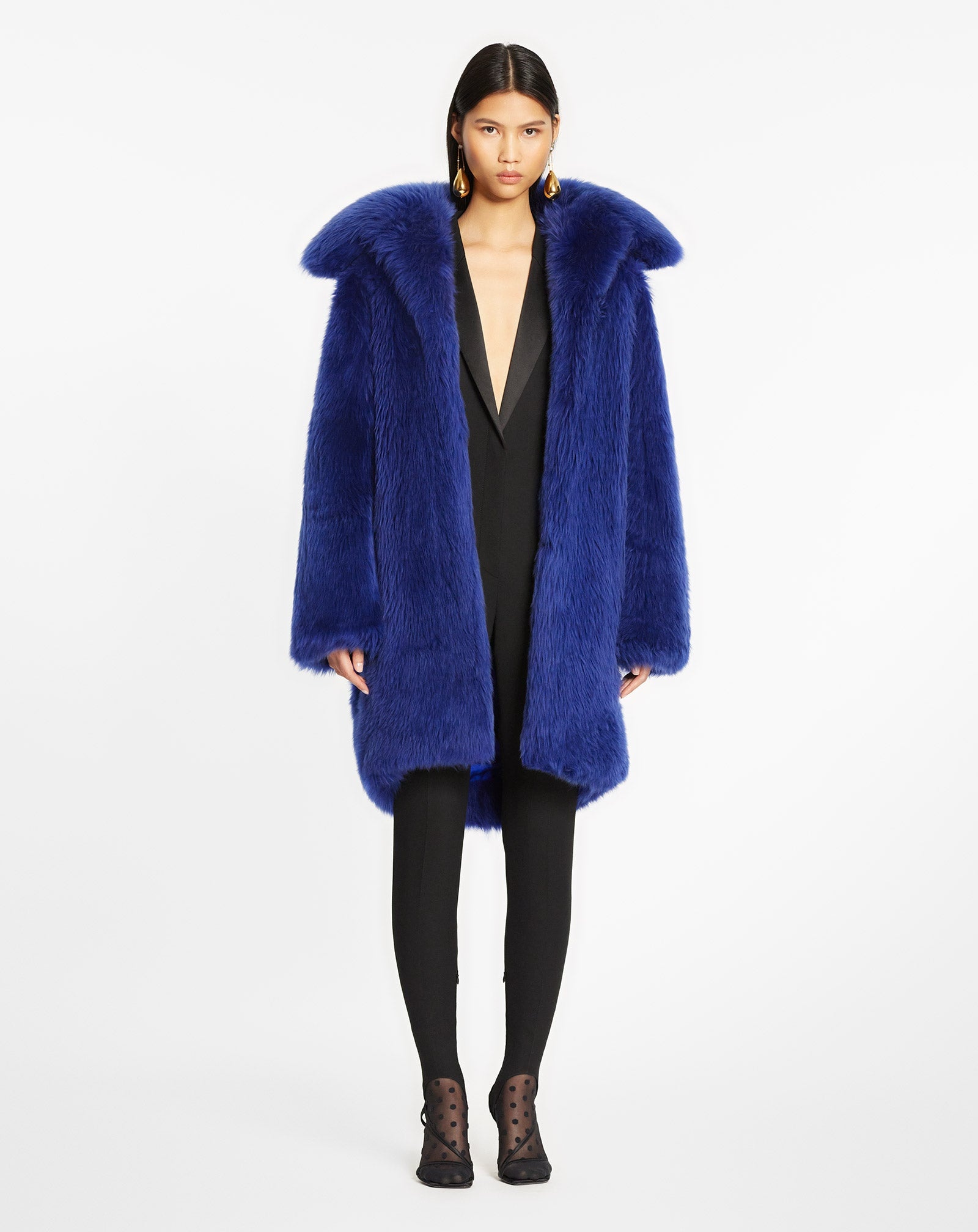 LONG FUR COAT - 2