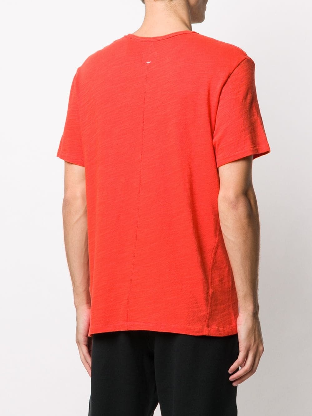 round neck cotton T-shirt - 4