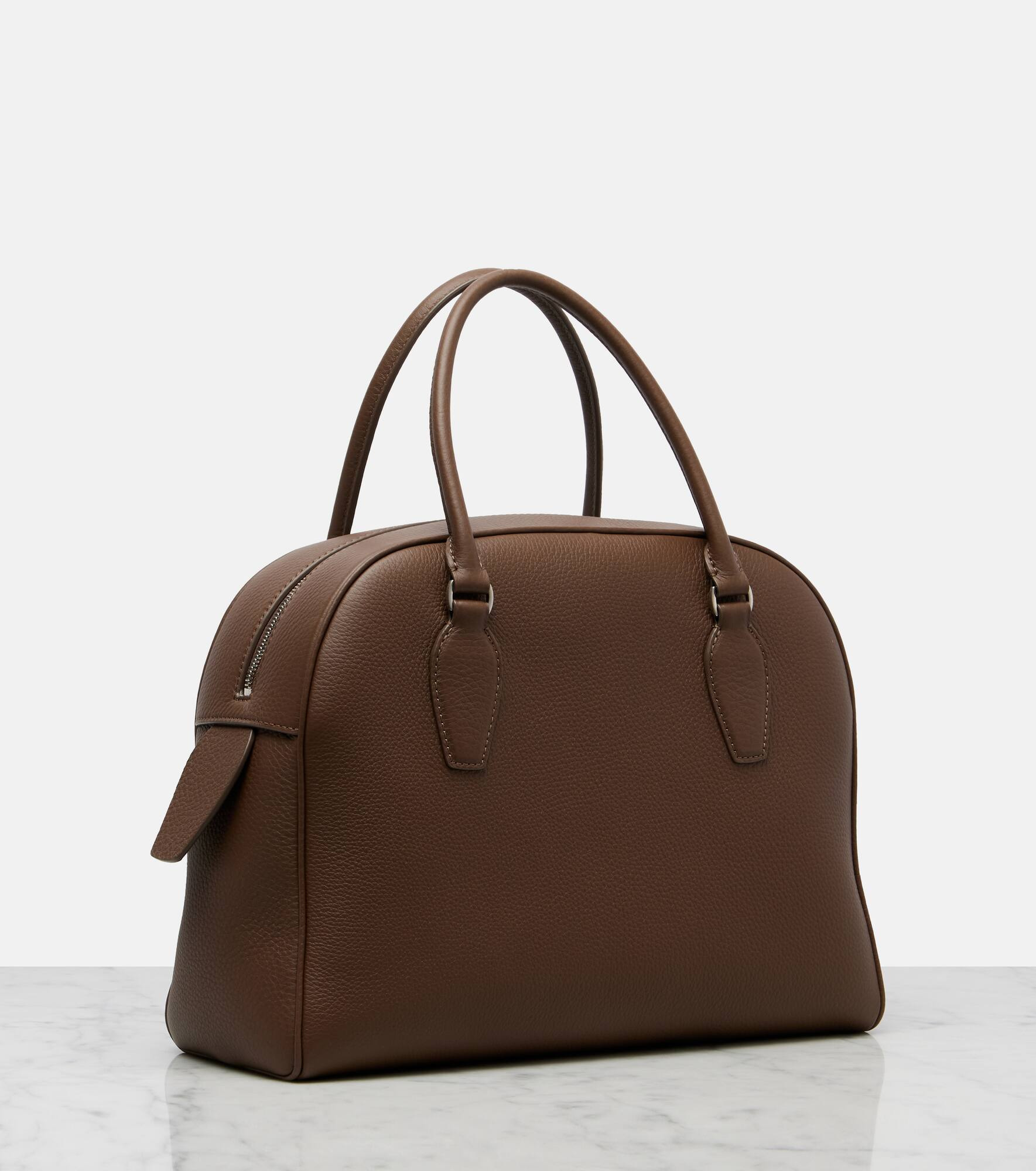 India 12 Medium leather tote bag - 4