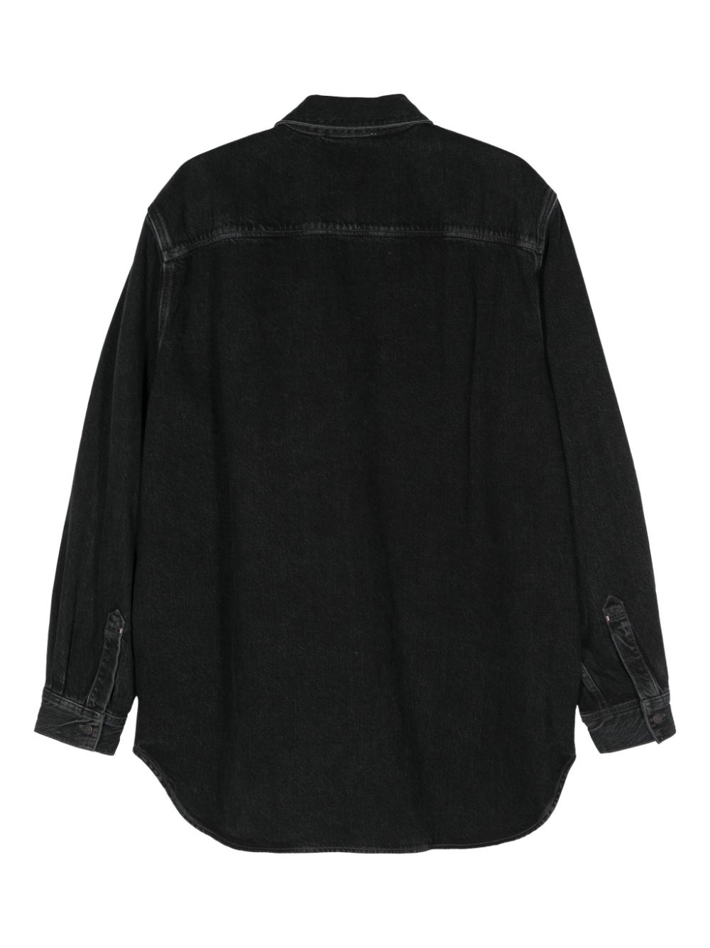 long-sleeve denim shirt - 2