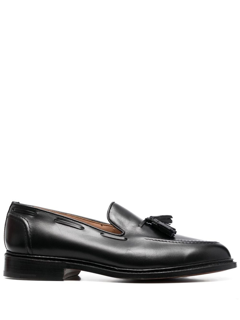 tassel-detail leather loafers 1