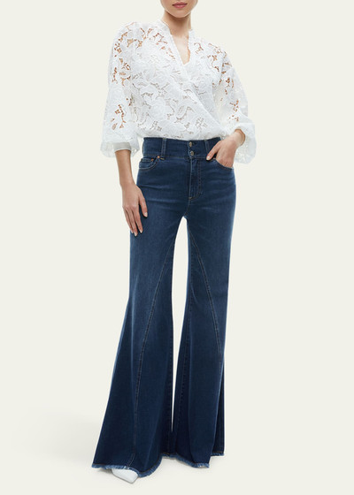 Alice + Olivia Aislyn Lace Blouse outlook