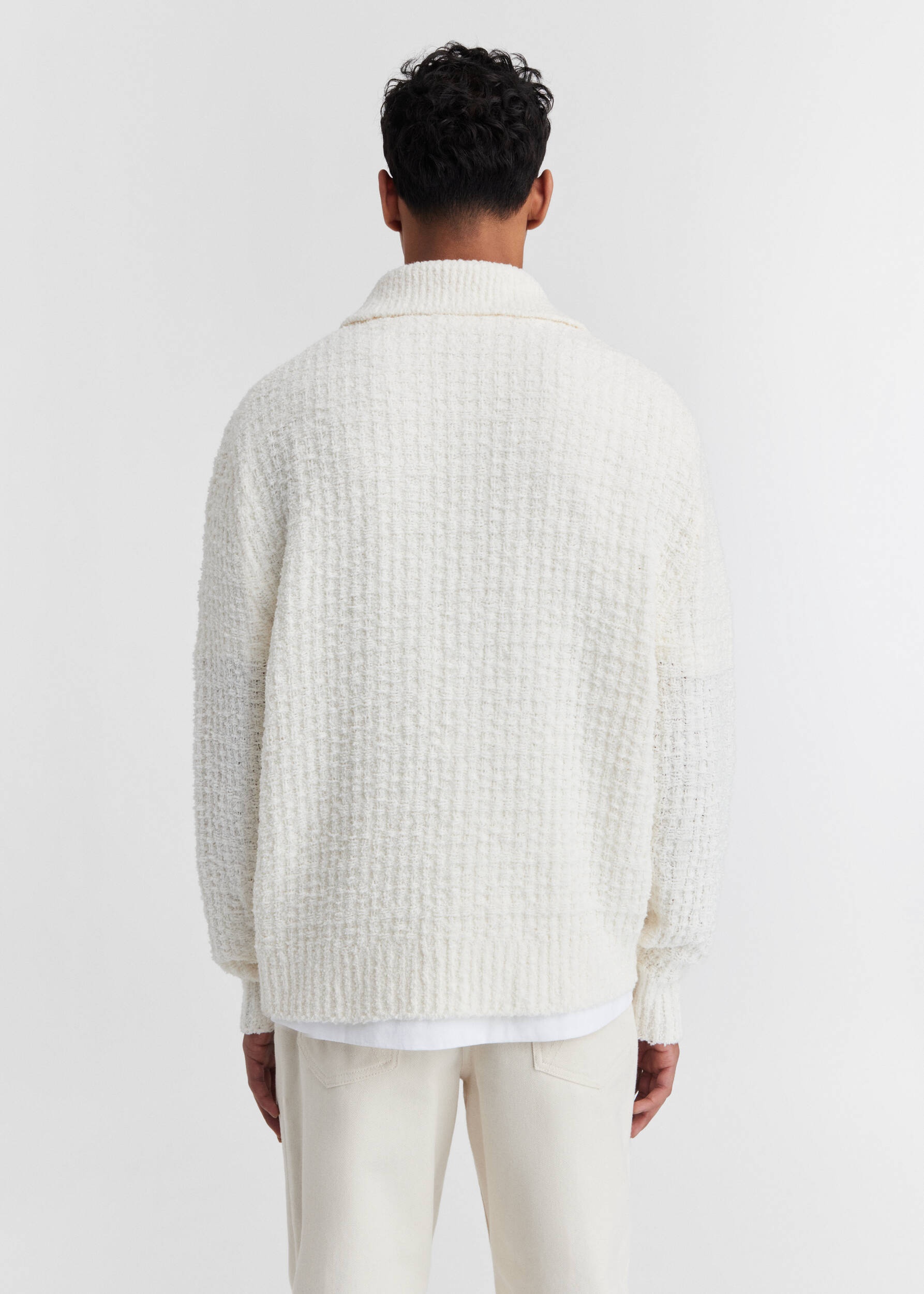Scale Polo Sweater - 3