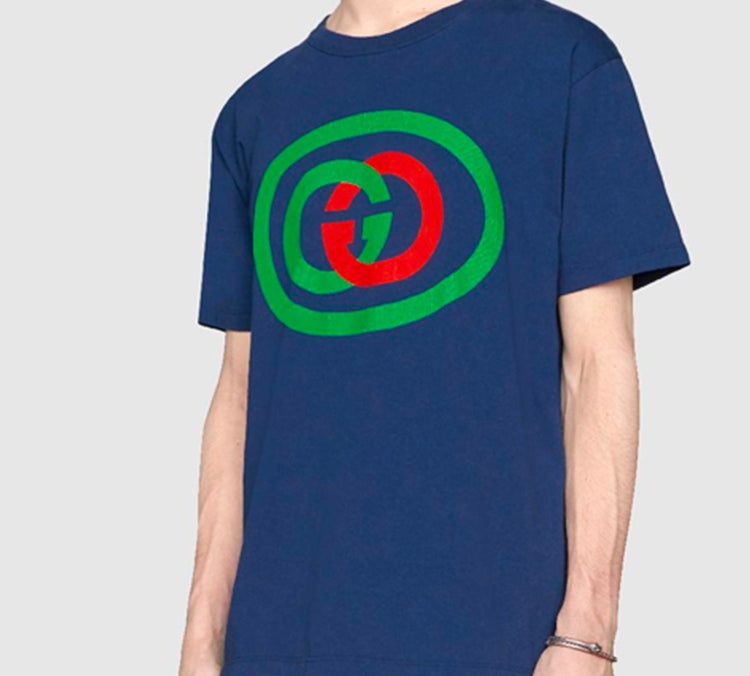 Gucci Interlocking GG Oversized For Men Navy 565806-XJBAU-4397 - 2