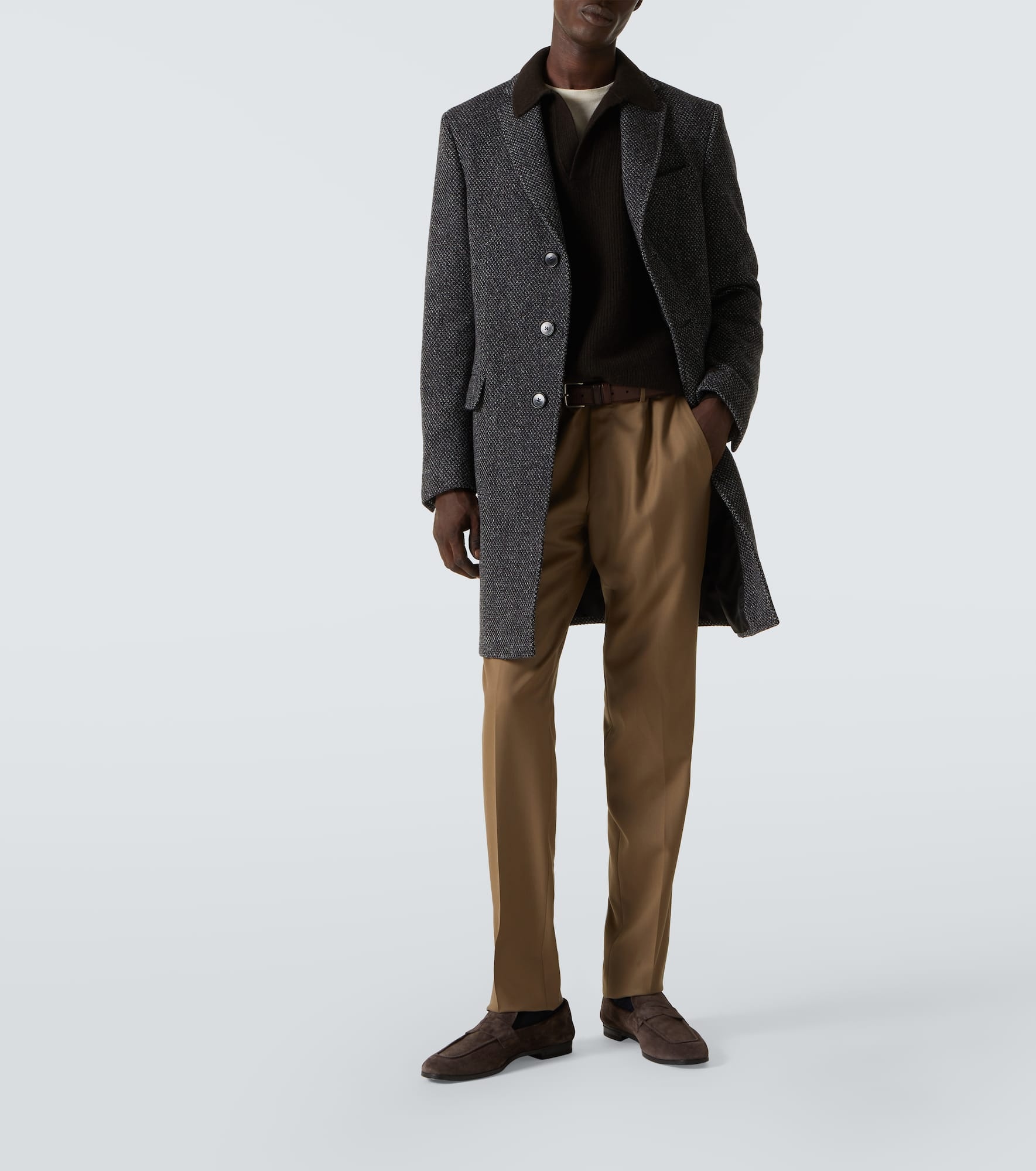 Cashmere polo sweater - 2